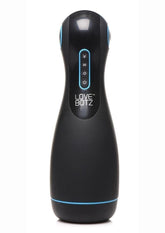 Lovebotz Auto Milker Extreme Rechargeable 16x Sucking Masturbator - Black/Blue
